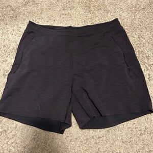 Mens black lulu shorts